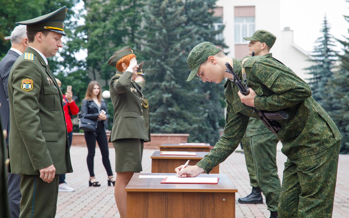 Присяга церемония