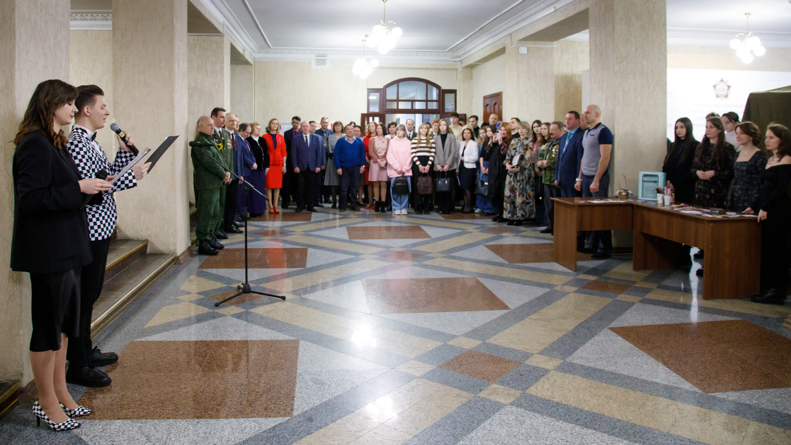Праздничное мероприятие, посвященное Дню защитников Отечества и Вооруженных сил Республики Беларусь