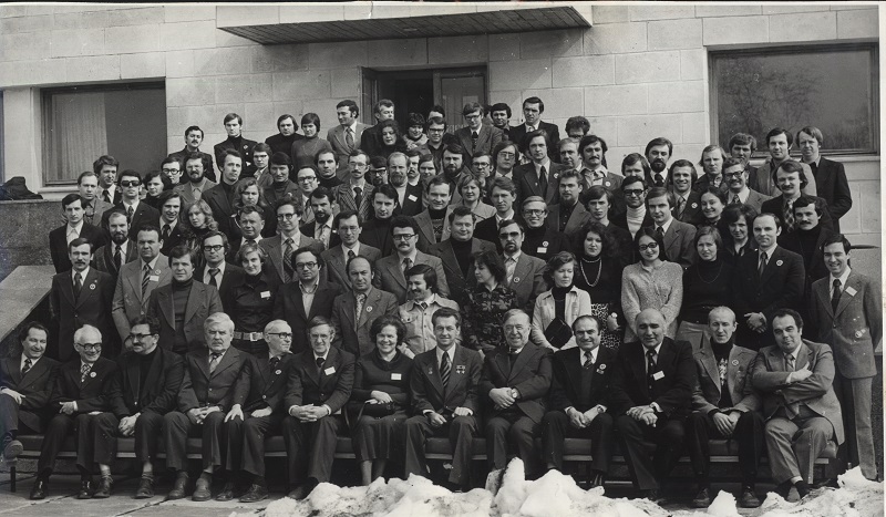 Доцент Ладик Б.Б. на I й Всесоюзной школе молодых психиатров