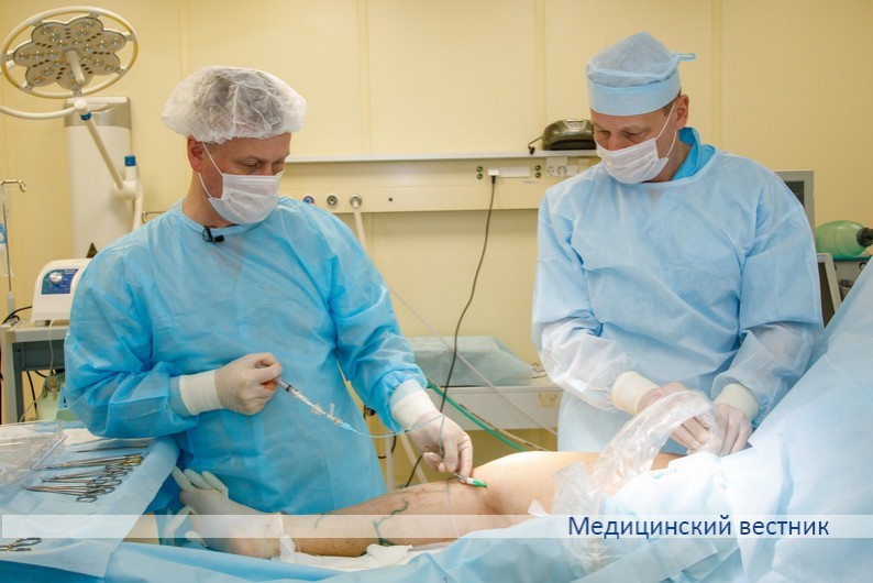 В операционной