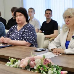 Meeting with winners olympiads 03