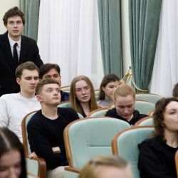 rector with student activists 06